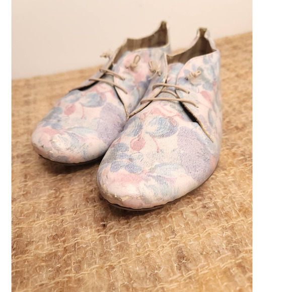 Rieker Floral Elasticated Lace Up Shoes size 41 EU/9.5 US - Picture 1 of 7